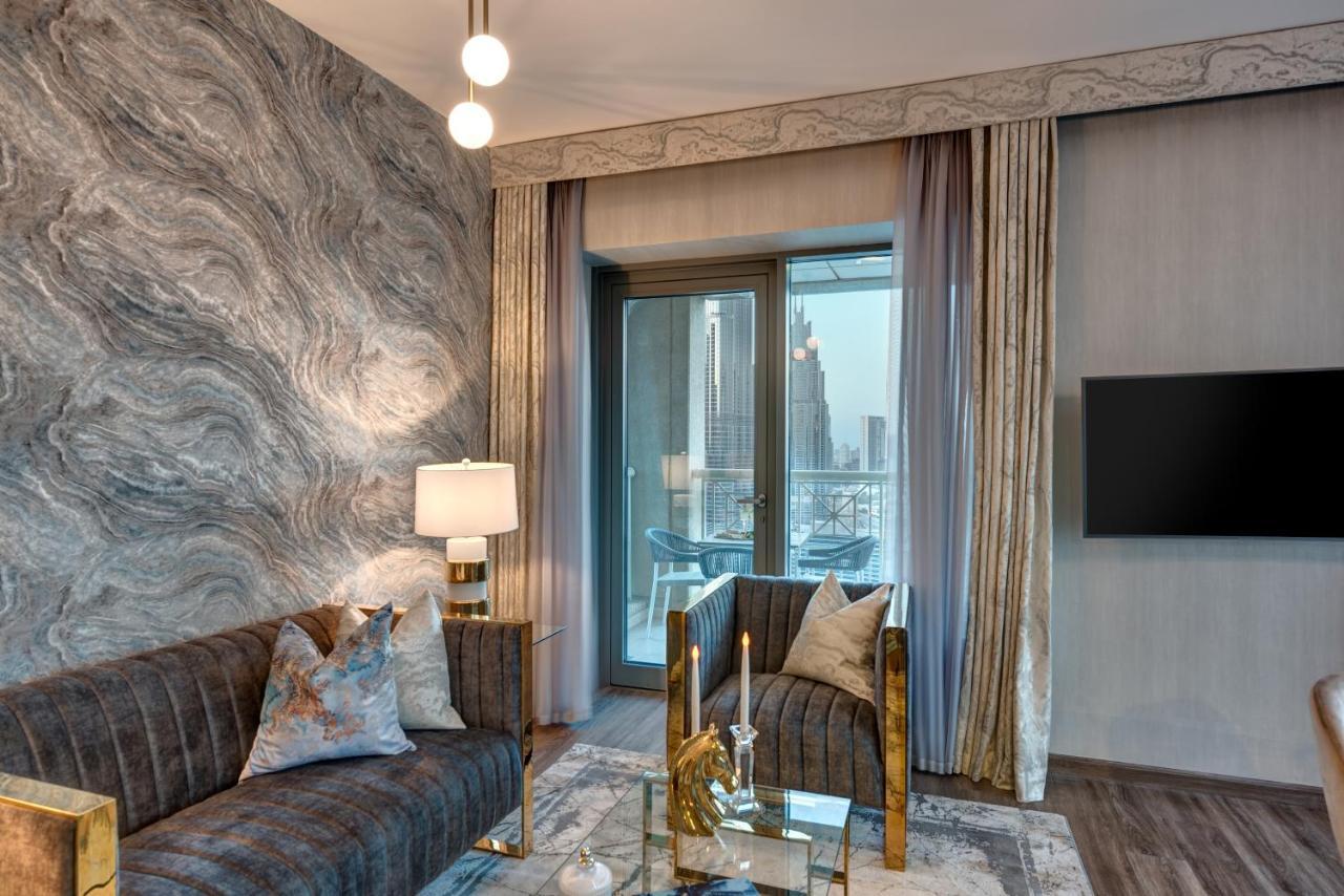 Durrani Homes - Designer 2Br Apt With Stunning Burj Khalifa And Fountain View Dubai Bagian luar foto