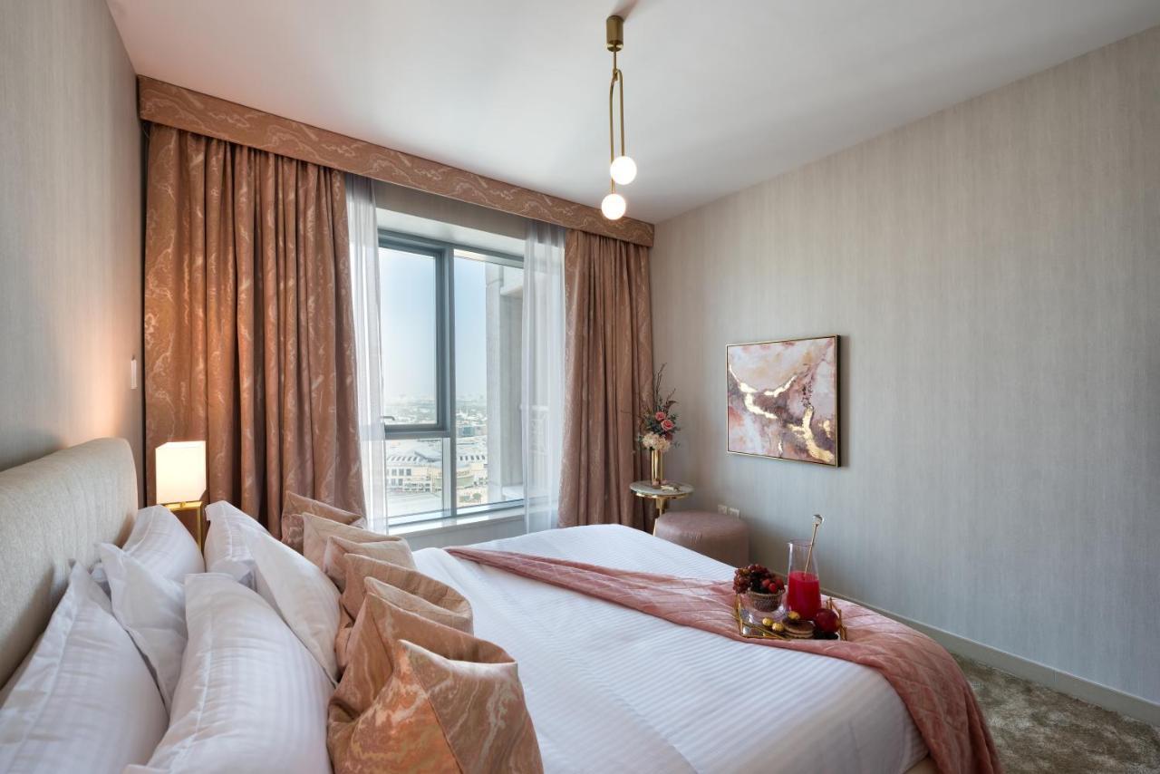 Durrani Homes - Designer 2Br Apt With Stunning Burj Khalifa And Fountain View Dubai Bagian luar foto